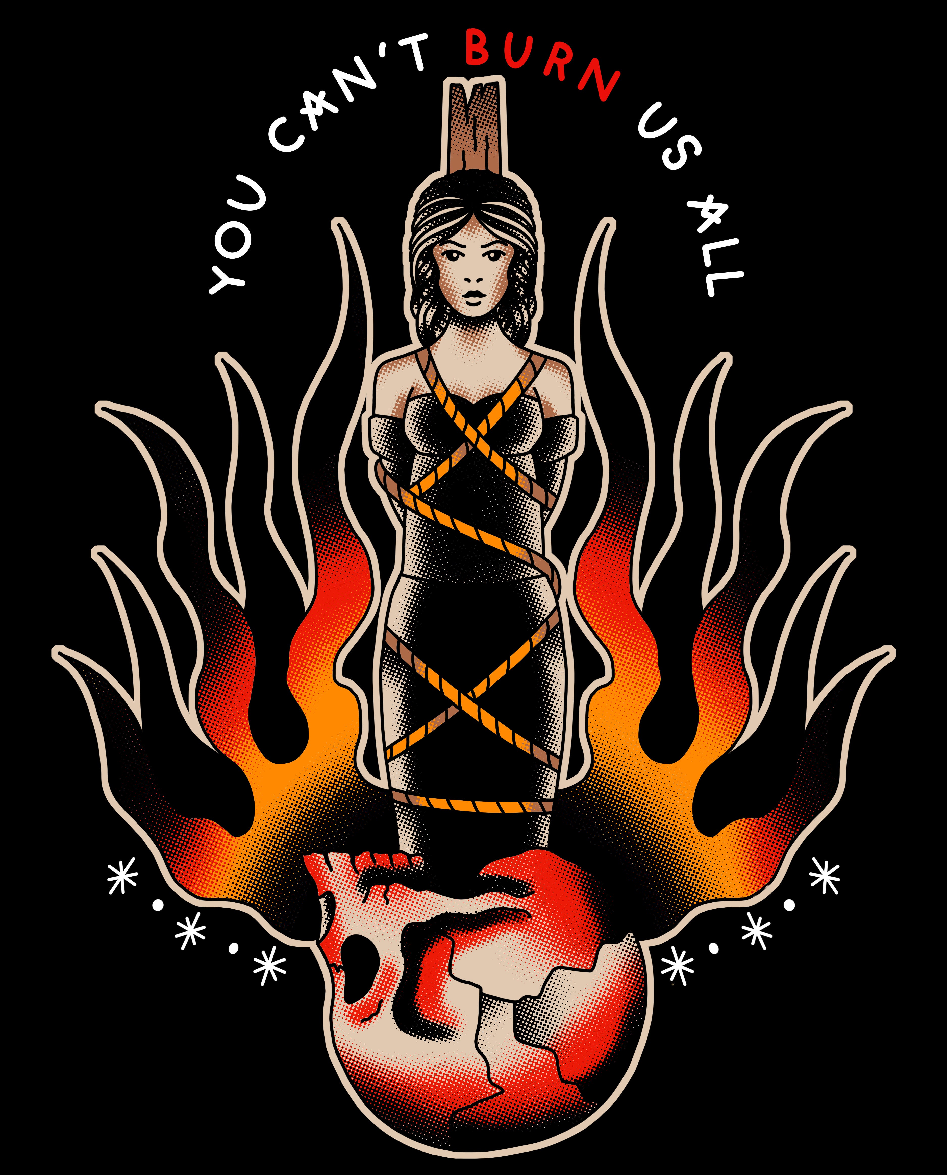 Can't Burn Us All Shirt - Image 3